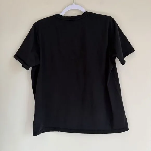 Michael Kors MK Logo Tee XL Black Zebra Graphic Organic Cotton - Picture 5 of 5